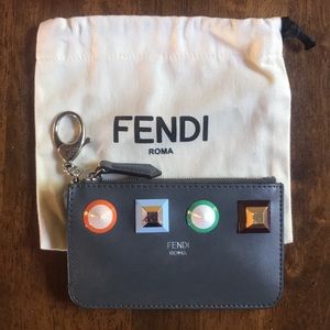 Fendi key chain wallet